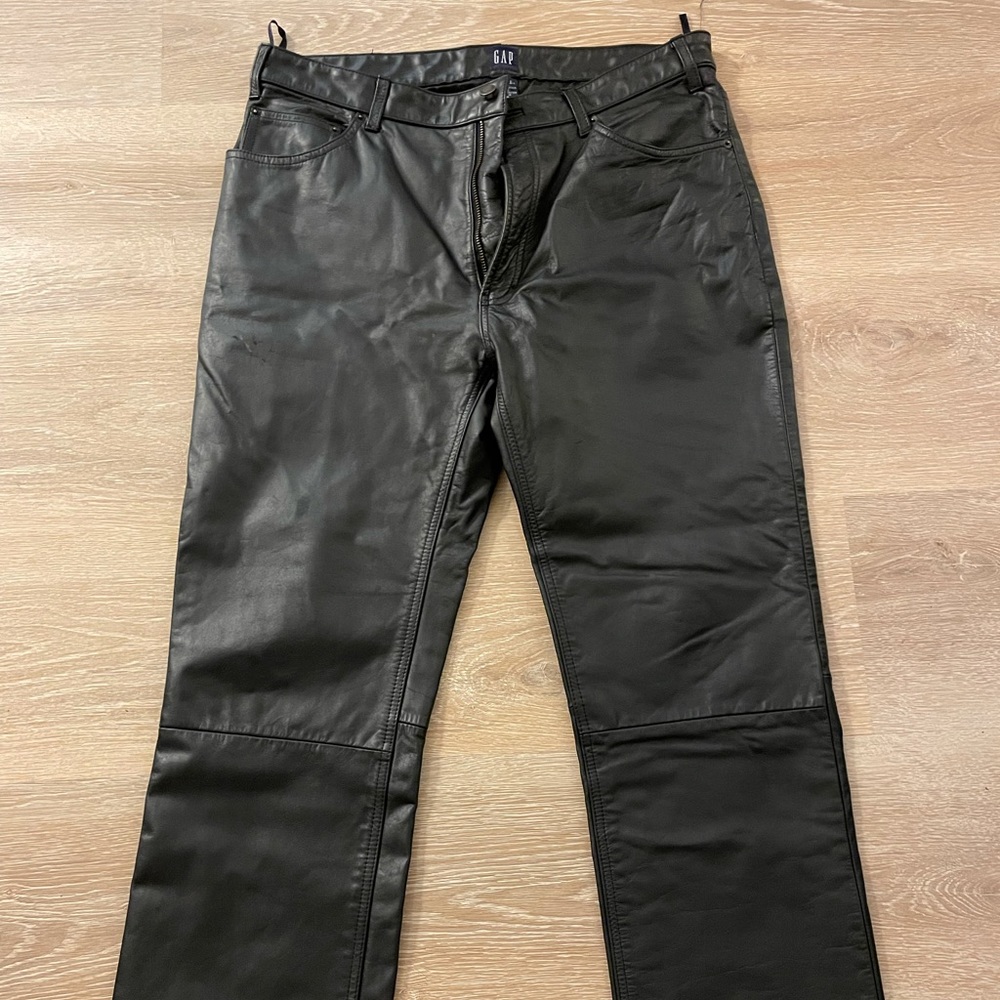 Men’s leather pants